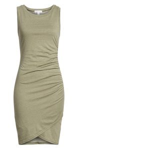 Leith ruched tank dress